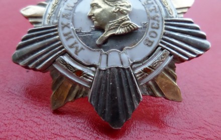 Орден Кутузова 1 степени №174 серебро,позолота,горячая эмаль
серебро 925 проба,п. . фото 6