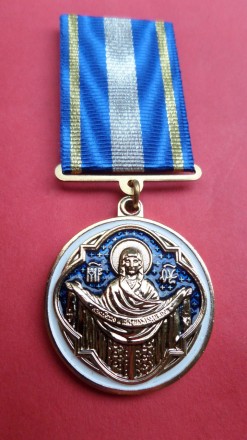 Медаль Спаси і збережи Покриву з документом. . фото 4