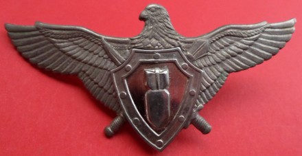 Нагрудный знак летчик-штурман ВВС ЗС Украины №357. . фото 2