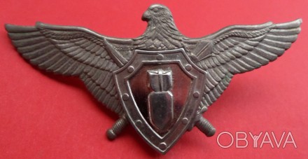 Нагрудный знак летчик-штурман ВВС ЗС Украины №357. . фото 1