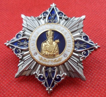Знак отличия Орден "Петр Сагайдачный" изготавливается из сплавов меди, состоит и. . фото 4