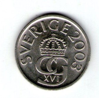 Швеция 5 крон 2003 год №79. . фото 3