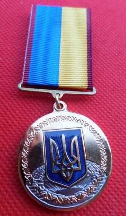 Медаль 25 років незалежності України №504. . фото 3