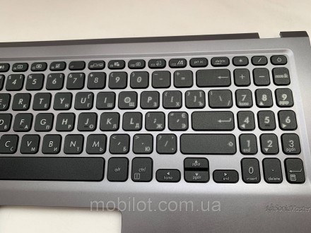 Часть корпуса стол и клавиатура к ноутбуку Asus M515DA. Клавиатура рабочая. Есть. . фото 3