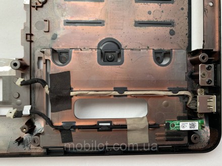 Часть корпуса поддон к ноутбуку Fujitsu AH 530. Есть следы от эксплуатации и пов. . фото 9