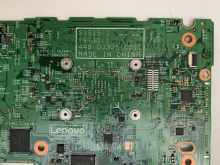 Материнская плата к ноутбуку Lenovo Ideapad Slim 1-14AST. В не рабочем состоянии. . фото 5