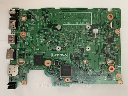 Материнская плата к ноутбуку Lenovo Ideapad Slim 1-14AST. В не рабочем состоянии. . фото 2