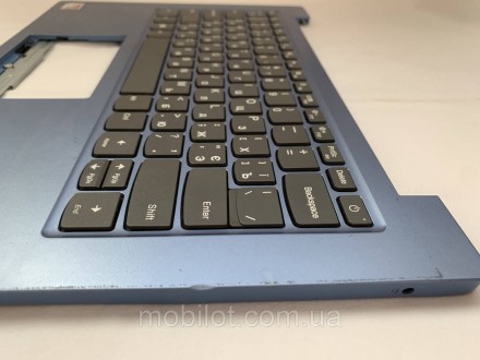 Часть корпуса стол к ноутбуку Lenovo 1-14AST. Клавиатура рабочая. Есть следы от . . фото 7