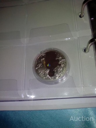 Альбом предназначен для хранения юбилейных монет Украины в капсулах (1, 2, 5, 10. . фото 5