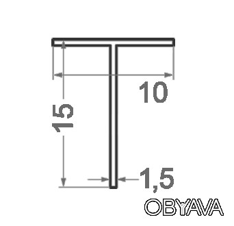 
	
	
	Длина
	6 метров
	
	
	Сплав
	АД31Т5
	
	
	Вес м.п.
	0.096 кг
	
	
	Цвет
	Сере. . фото 1