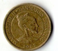 Дания 10 крон 2005 год №1120. . фото 2