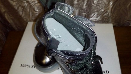 Детская демисезонная обувь "ВВТ"
производитель Китай
цвет серебряный. . фото 7