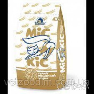 Сухий корм для кішок МіС КіСTM Апетитна курка
Сухий корм для кішок МіС КіСTM з к. . фото 1