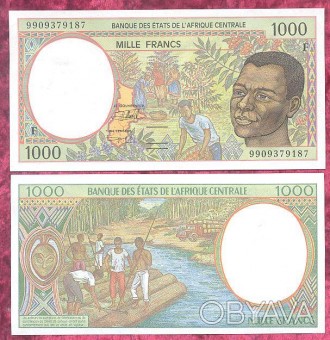 Центральная Африка ЦАР 1000 франков 1999 г. =F=. UNC.  №641