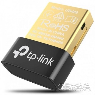 TP-Link UB400 - Bluetooth адаптер с версией 4.0, имеющей низкое энергопотреблени. . фото 1