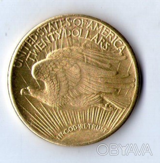 США 20 доларів, 1933 рік копія рідкісної золотої монети. . фото 1