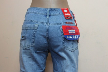 джинсовые капри "Big Rey"
размеры 26, 27, 31
замеры по запросу. . фото 4