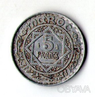 Марокко Французький протекторат 5 франків, 1951год №842. . фото 1