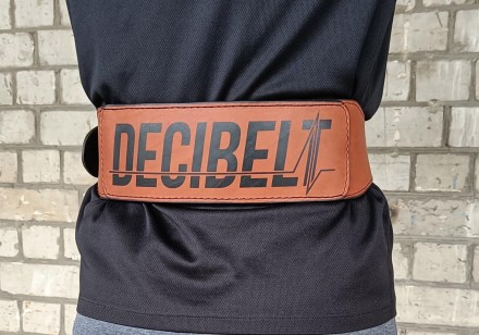 Пояса EasyFit DeciBelt - это классический кожаный пояс для тяжелой атлетики с ши. . фото 4