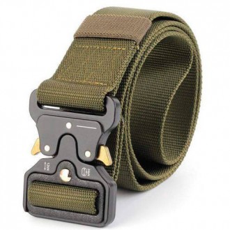 Ремень тактический военный Assault Belt с пряжкой Кобра олива. Київ. фото 1 Ремень тактический военный Assault Belt с пряжкой Кобра олива. Київ. фото 1