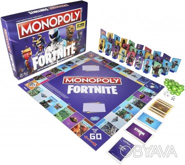 Настольная игра Монополия Monopoly Fortnite Board Game Hasbro англ.
 
. . фото 1