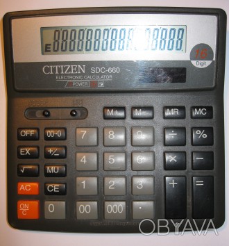 Настольный калькулятор Citizen SDC-660 
Производитель:     Citizen
Тип:       . . фото 1