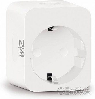 Розумна розетка WiZ Smart Plug з керуванням WiFi для управління домашньою технік. . фото 1