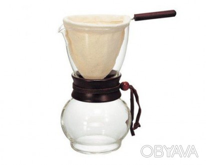 Hario Drip Pot DPW-1 это простая капельная кофеварка с стильным минималистически. . фото 1