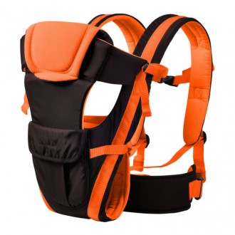Слинг рюкзак кенгуру SUNROZ BP-14 Baby Carrier для переноски малышей в возрасте . . фото 2