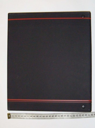 Визитница А4 на кольцах Durable Visifix с разделителями на 400 визиток черная (2. . фото 11