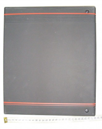 Визитница А4 на кольцах Durable Visifix с разделителями на 400 визиток черная (2. . фото 9