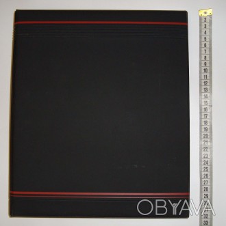 Визитница А4 на кольцах Durable Visifix с разделителями на 400 визиток черная (2. . фото 1