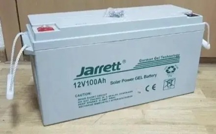 Гелевий акумулятор Jarrett GEL Battery 100 Ah 12V

Гелевий акумулятор Jarrett . . фото 4