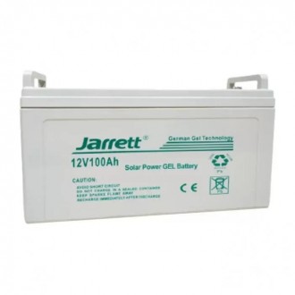 Гелевий акумулятор Jarrett GEL Battery 100 Ah 12V

Гелевий акумулятор Jarrett . . фото 2