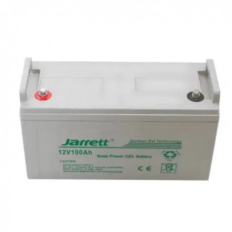 Гелевий акумулятор Jarrett GEL Battery 100 Ah 12V

Гелевий акумулятор Jarrett . . фото 10