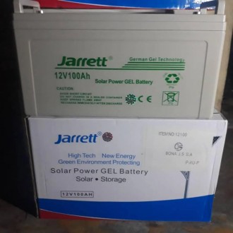 Гелевий акумулятор Jarrett GEL Battery 100 Ah 12V

Гелевий акумулятор Jarrett . . фото 7