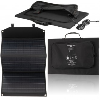 Портативное зарядное устройство Bresser Mobile Solar Charger 90 Watt USB DC (381. . фото 3