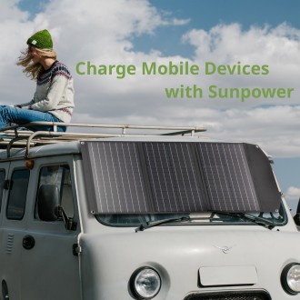 Портативное зарядное устройство Bresser Mobile Solar Charger 90 Watt USB DC (381. . фото 9