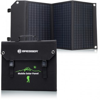Портативное зарядное устройство Bresser Mobile Solar Charger 60 Watt USB DC (381. . фото 2