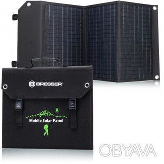 Портативное зарядное устройство Bresser Mobile Solar Charger 60 Watt USB DC (381. . фото 1