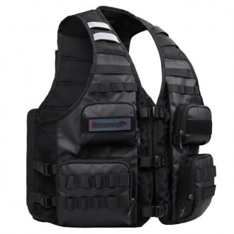 Жилет разгрузочный с патронташем Rhinowalk Cycling-Moto L M101B Black MOLLE. Кременчуг. фото 1 Жилет разгрузочный с патронташем Rhinowalk Cycling-Moto L M101B Black MOLLE. Кременчуг. фото 1
