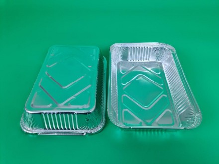 Одноразовый контейнер из пищевой алюминиевой фольги SP64L является самым популяр. . фото 3