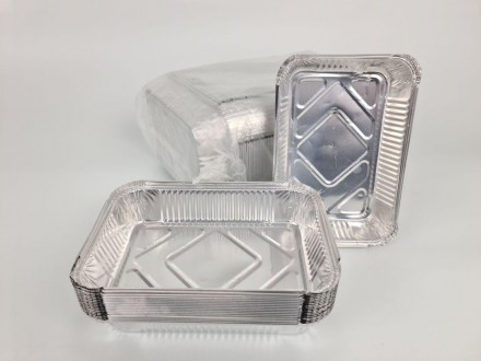 Одноразовый контейнер из пищевой алюминиевой фольги SP64L является самым популяр. . фото 5