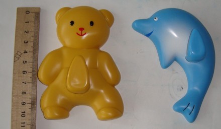 Набор крючки для полотенец в ванную детские. Медвежонок и Дельфин

доставки, н. . фото 5