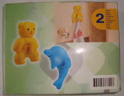 Набор крючки для полотенец в ванную детские. Медвежонок и Дельфин

доставки, н. . фото 8