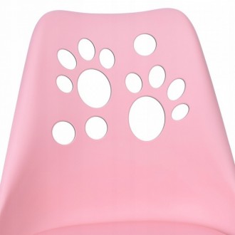 Крісло для офісу поворотний стілець на колесах Bonro B-881 рожевий колір
Оригіна. . фото 5