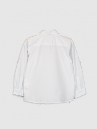 Замечательная белая рубашка бренда LC Waikiki.
Возраст от 10 до 12 лет, рост 14. . фото 3
