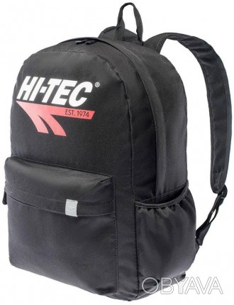 Вместительный городской рюкзак Hi-Tec MC220.11 28L Черный Рюкзак изготовлен из . . фото 1