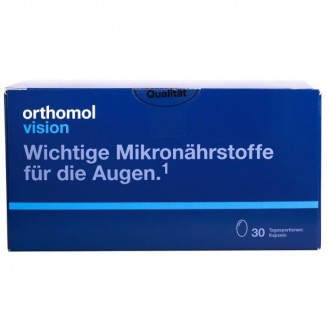 
Orthomol Vision витамины для лечения возрастных болезней глаз, 30 капсул
Витами. . фото 2