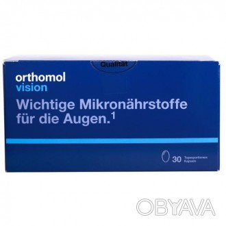 
Orthomol Vision витамины для лечения возрастных болезней глаз, 30 капсул
Витами. . фото 1